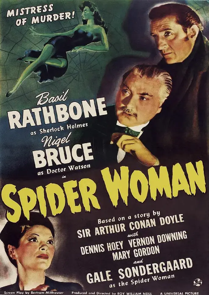 《福尔摩斯和蜘蛛女》：暗黑哥特下的猫鼠游戏，揭秘背后的扭曲真相！